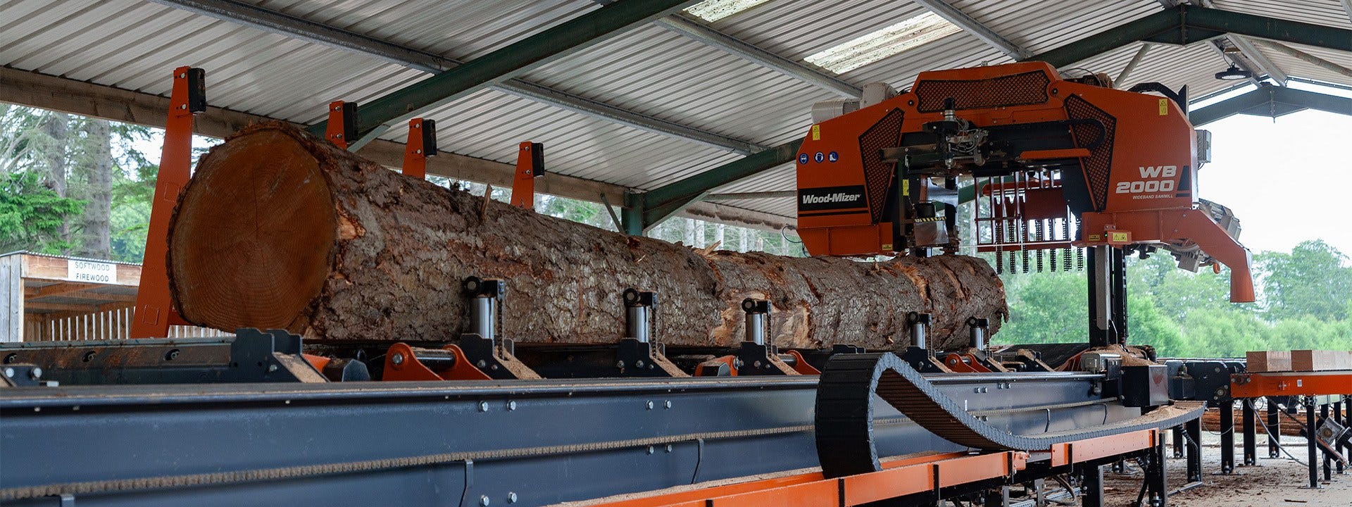 Scottish Sawmillers Rely on Modern Wood-Mizer WB2000 Technology to Generate Profit