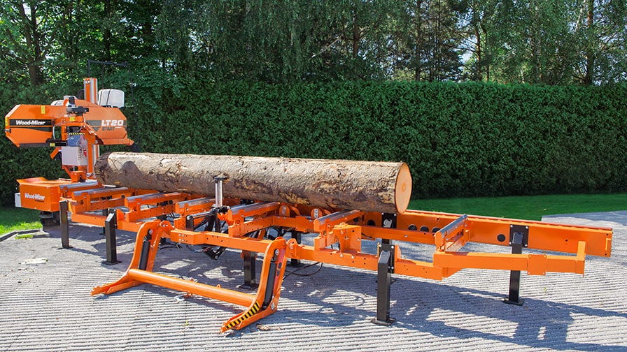 Wood-Mizer LT20START sawmill with hydraulic log handling